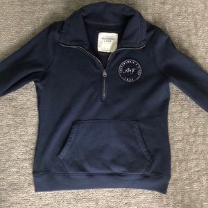 Abercrombie & Fitch Half Zip Sweatshirt